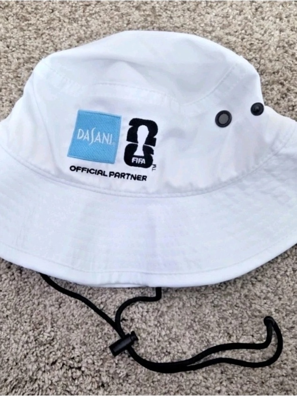 Dasani FIFA World Cup 2026 Official Sponsor Bucket Hat Sun Hat L/XL, 50+ UPF NWT